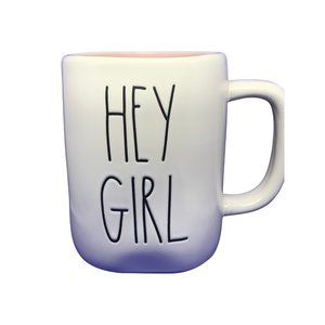 RAE DUNN NWT "Hey Girl" Ceramic Mug